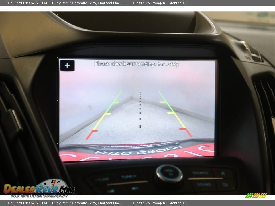 2019 Ford Escape SE 4WD Ruby Red / Chromite Gray/Charcoal Black Photo #12