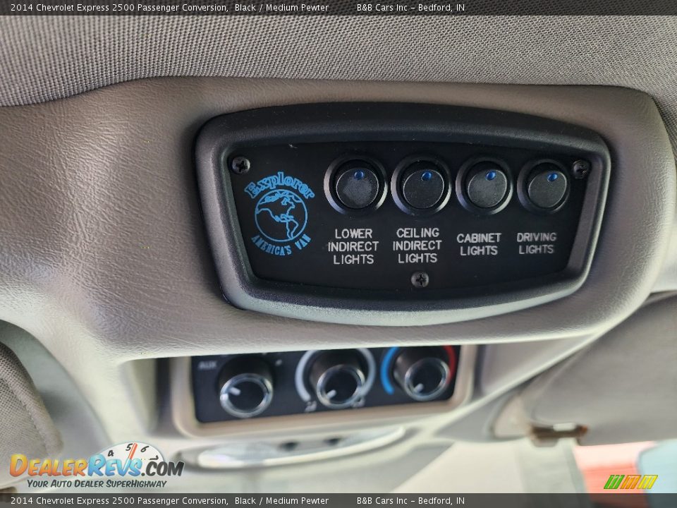 Controls of 2014 Chevrolet Express 2500 Passenger Conversion Photo #19