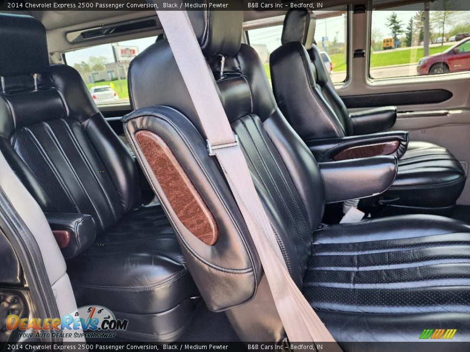 Rear Seat of 2014 Chevrolet Express 2500 Passenger Conversion Photo #23