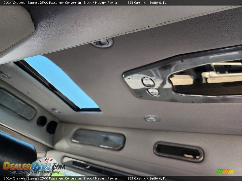 2014 Chevrolet Express 2500 Passenger Conversion Black / Medium Pewter Photo #25