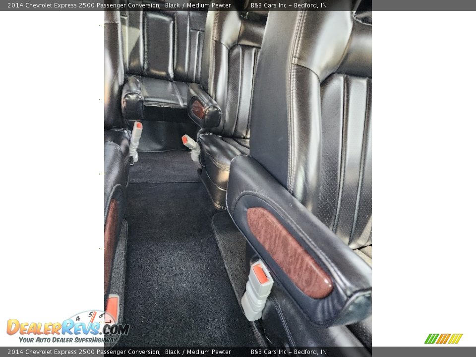 Rear Seat of 2014 Chevrolet Express 2500 Passenger Conversion Photo #29