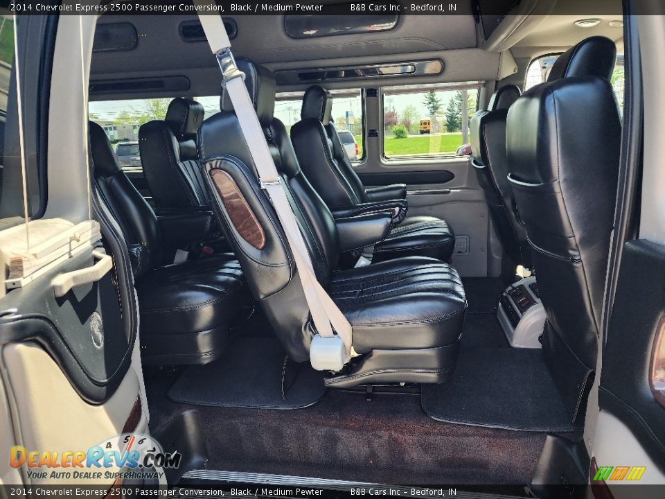 Rear Seat of 2014 Chevrolet Express 2500 Passenger Conversion Photo #30