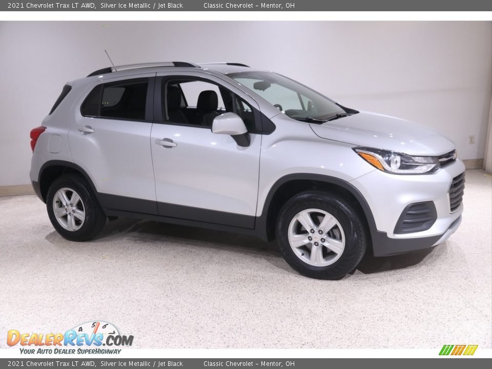 2021 Chevrolet Trax LT AWD Silver Ice Metallic / Jet Black Photo #1