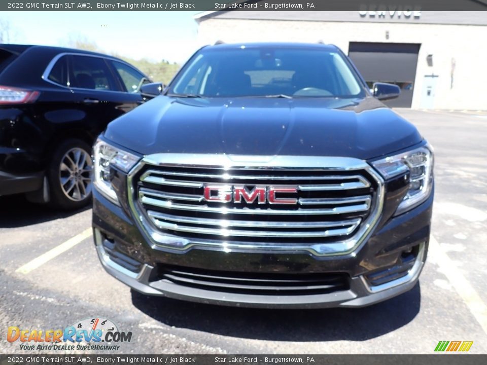 2022 GMC Terrain SLT AWD Ebony Twilight Metallic / Jet Black Photo #2