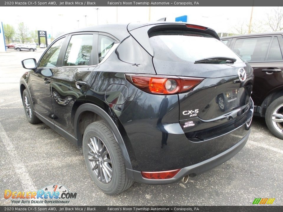 2020 Mazda CX-5 Sport AWD Jet Black Mica / Black Photo #2