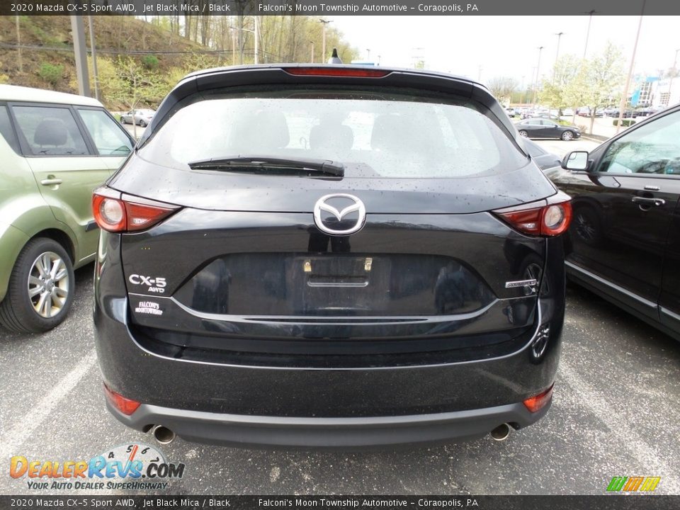 2020 Mazda CX-5 Sport AWD Jet Black Mica / Black Photo #3