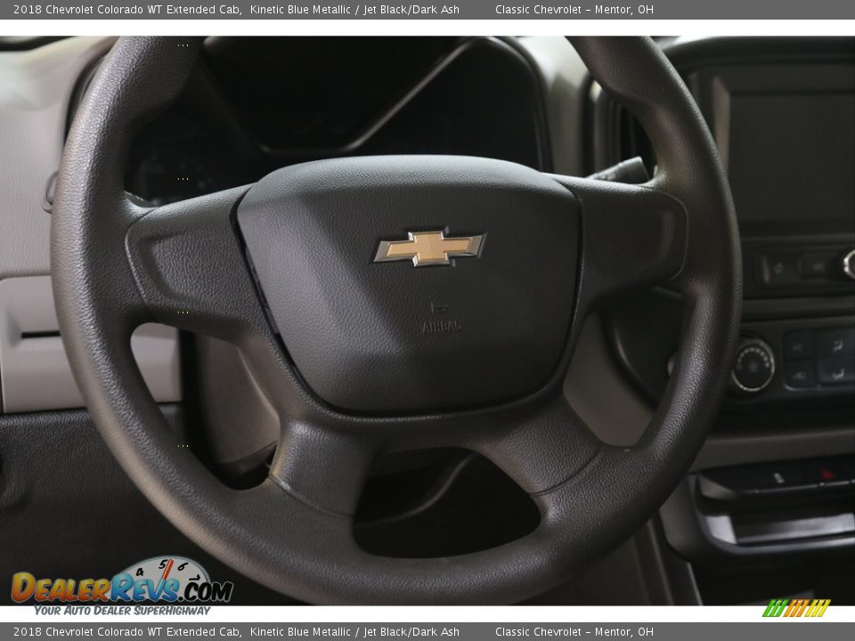 2018 Chevrolet Colorado WT Extended Cab Kinetic Blue Metallic / Jet Black/Dark Ash Photo #7