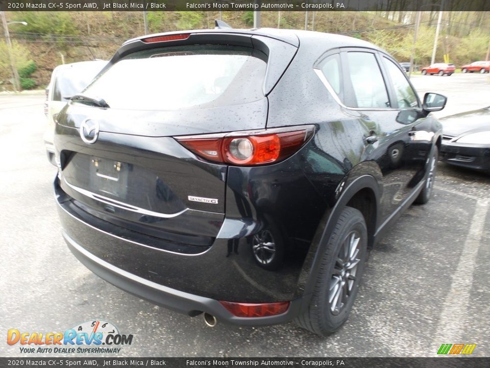 2020 Mazda CX-5 Sport AWD Jet Black Mica / Black Photo #4