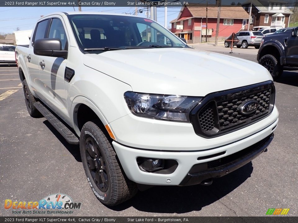 Cactus Gray 2023 Ford Ranger XLT SuperCrew 4x4 Photo #7