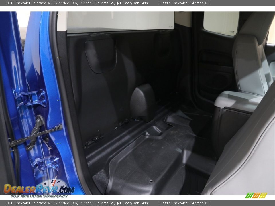 2018 Chevrolet Colorado WT Extended Cab Kinetic Blue Metallic / Jet Black/Dark Ash Photo #16