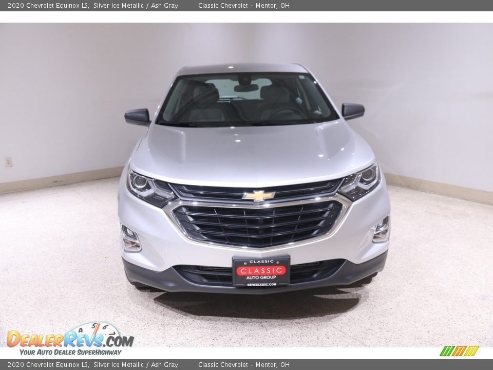 2020 Chevrolet Equinox LS Silver Ice Metallic / Ash Gray Photo #2