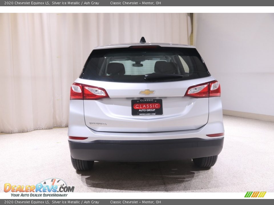 2020 Chevrolet Equinox LS Silver Ice Metallic / Ash Gray Photo #18