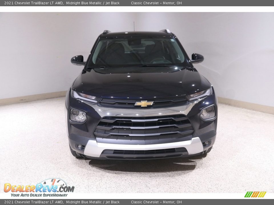 2021 Chevrolet TrailBlazer LT AWD Midnight Blue Metallic / Jet Black Photo #2