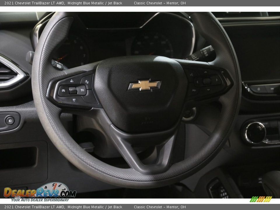 2021 Chevrolet TrailBlazer LT AWD Midnight Blue Metallic / Jet Black Photo #7
