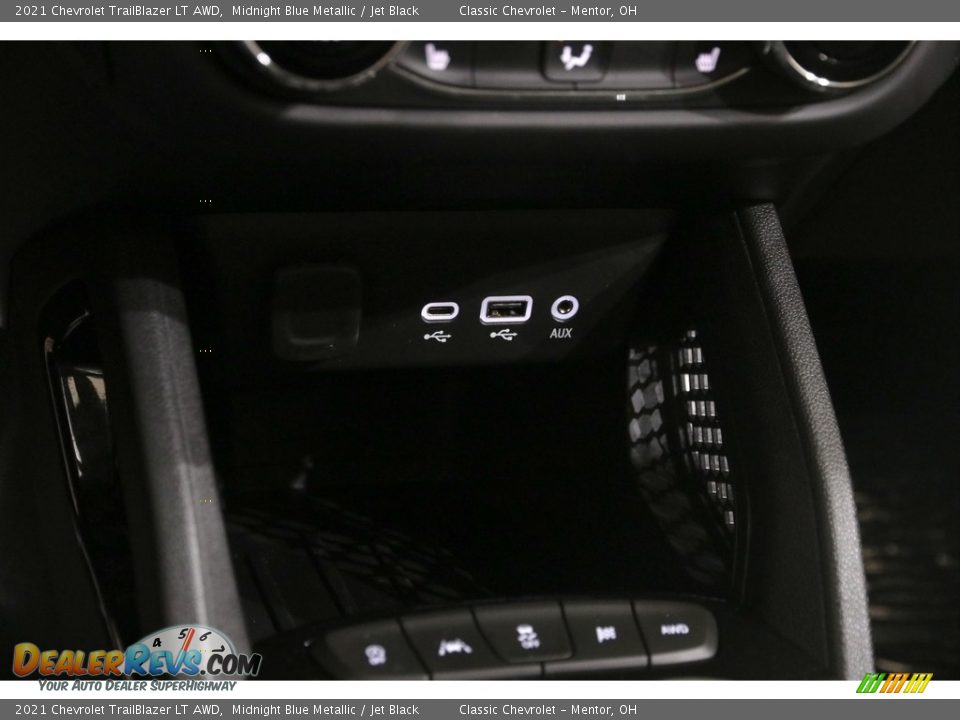 2021 Chevrolet TrailBlazer LT AWD Midnight Blue Metallic / Jet Black Photo #14
