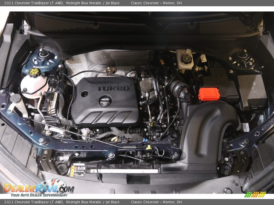 2021 Chevrolet TrailBlazer LT AWD Midnight Blue Metallic / Jet Black Photo #21