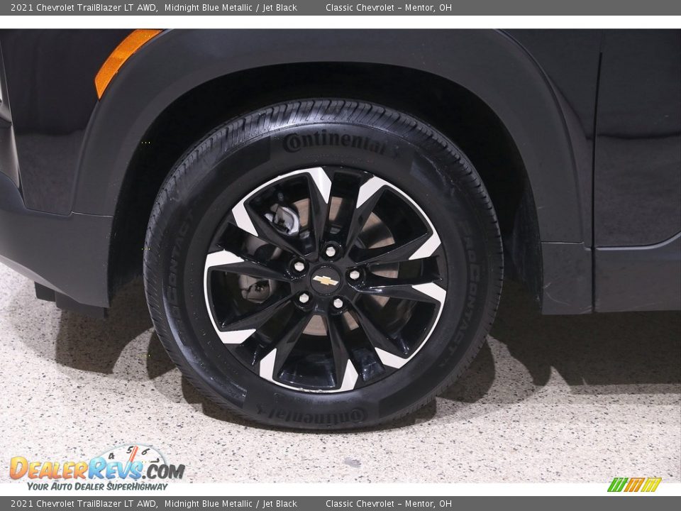 2021 Chevrolet TrailBlazer LT AWD Midnight Blue Metallic / Jet Black Photo #22