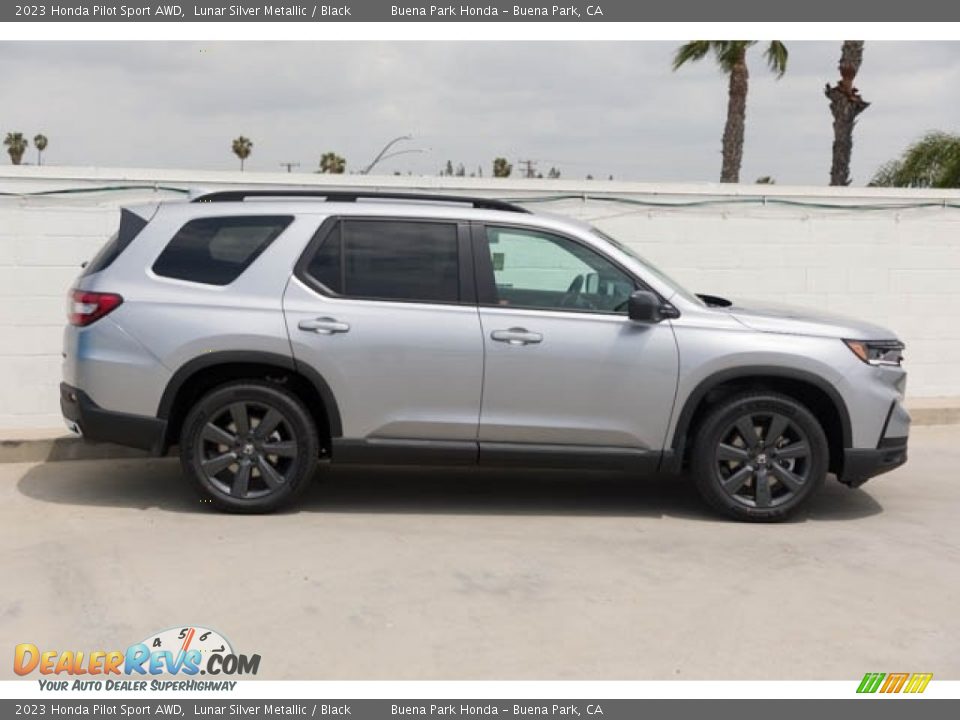 Lunar Silver Metallic 2023 Honda Pilot Sport AWD Photo #6