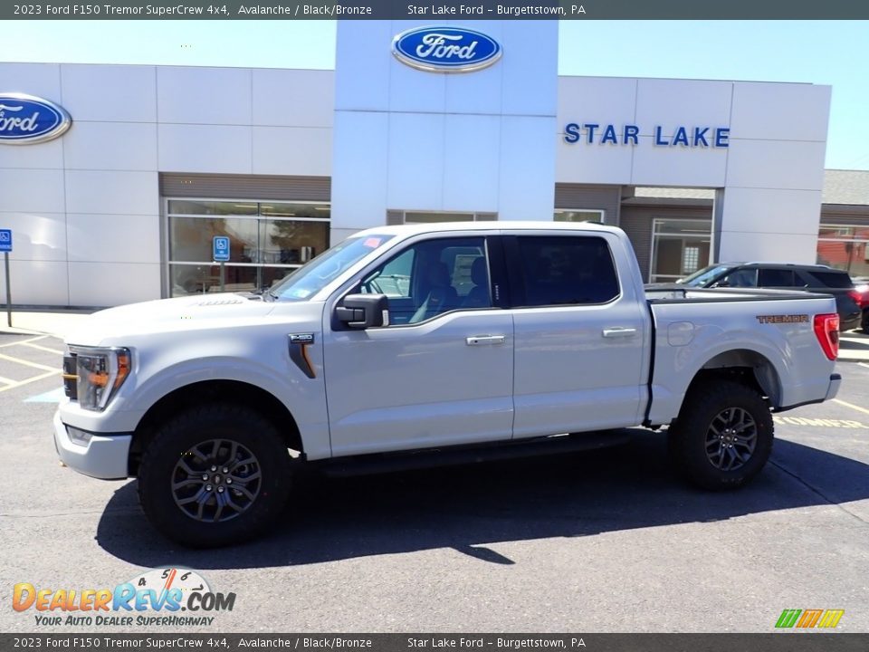 2023 Ford F150 Tremor SuperCrew 4x4 Avalanche / Black/Bronze Photo #1