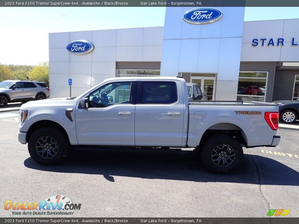 2023 Ford F150 Tremor SuperCrew 4x4 Avalanche / Black/Bronze Photo #2