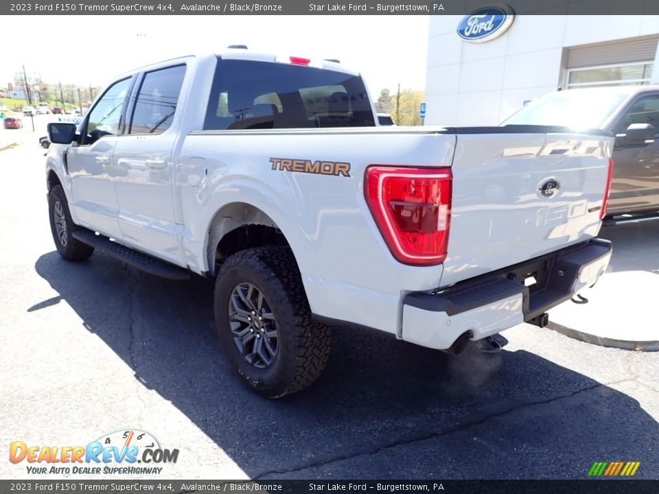 2023 Ford F150 Tremor SuperCrew 4x4 Avalanche / Black/Bronze Photo #3