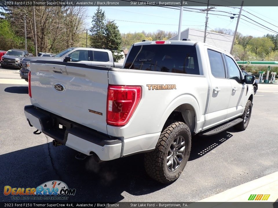 2023 Ford F150 Tremor SuperCrew 4x4 Avalanche / Black/Bronze Photo #5