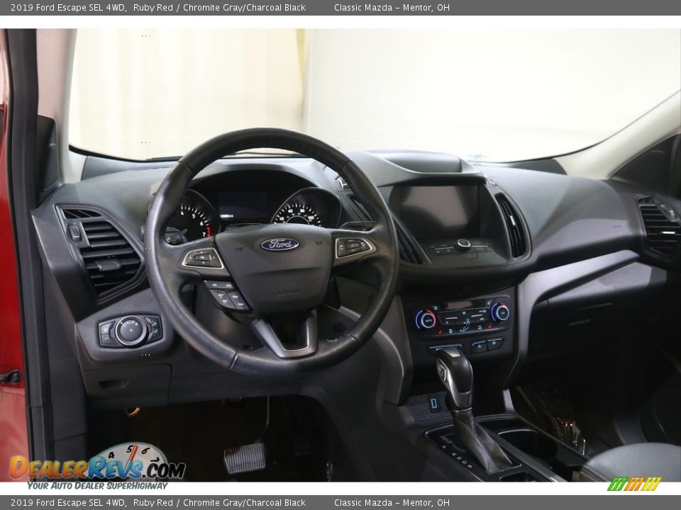 2019 Ford Escape SEL 4WD Ruby Red / Chromite Gray/Charcoal Black Photo #7
