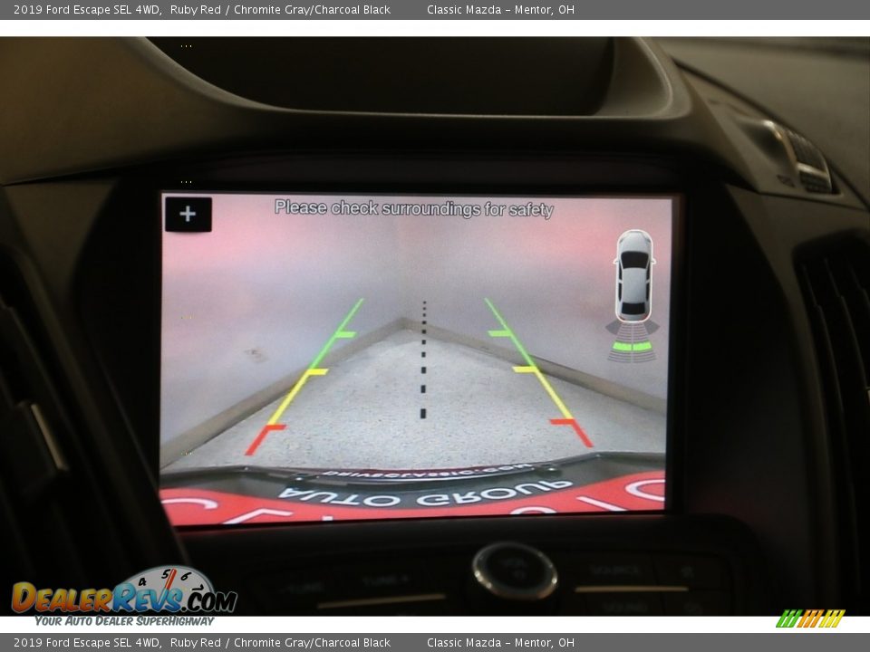 2019 Ford Escape SEL 4WD Ruby Red / Chromite Gray/Charcoal Black Photo #13