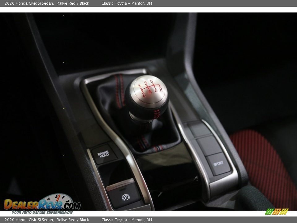2020 Honda Civic Si Sedan Rallye Red / Black Photo #17