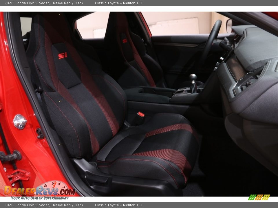 2020 Honda Civic Si Sedan Rallye Red / Black Photo #18