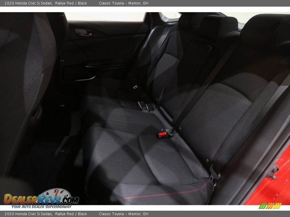 2020 Honda Civic Si Sedan Rallye Red / Black Photo #20