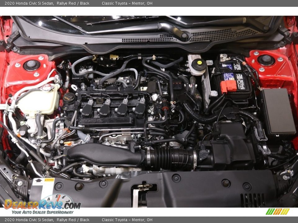 2020 Honda Civic Si Sedan Rallye Red / Black Photo #22