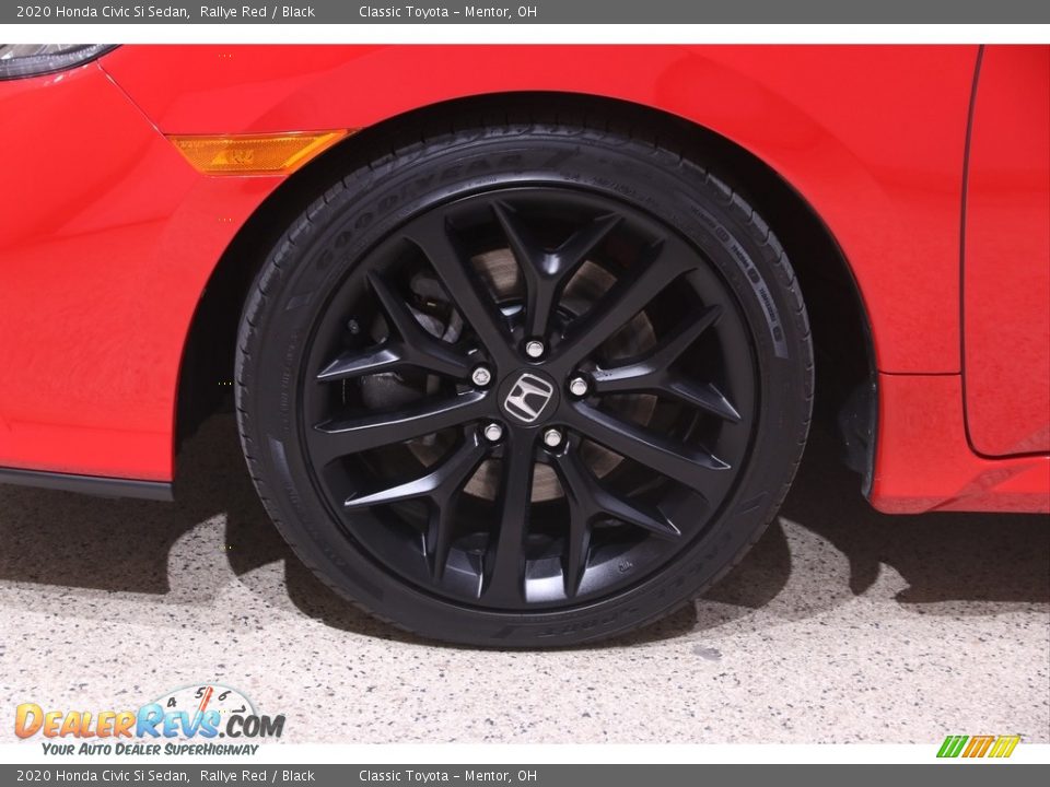 2020 Honda Civic Si Sedan Rallye Red / Black Photo #23