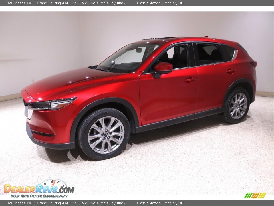 2020 Mazda CX-5 Grand Touring AWD Soul Red Crystal Metallic / Black Photo #3