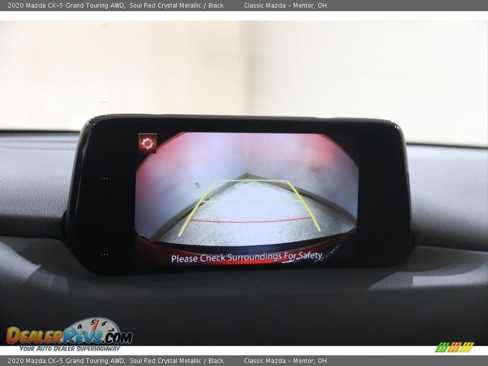2020 Mazda CX-5 Grand Touring AWD Soul Red Crystal Metallic / Black Photo #12