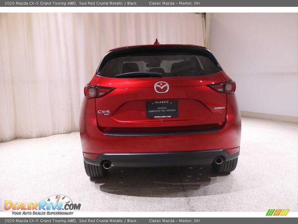 2020 Mazda CX-5 Grand Touring AWD Soul Red Crystal Metallic / Black Photo #18