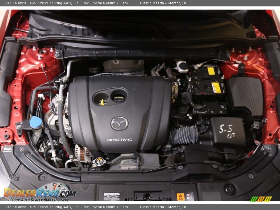 2020 Mazda CX-5 Grand Touring AWD Soul Red Crystal Metallic / Black Photo #19