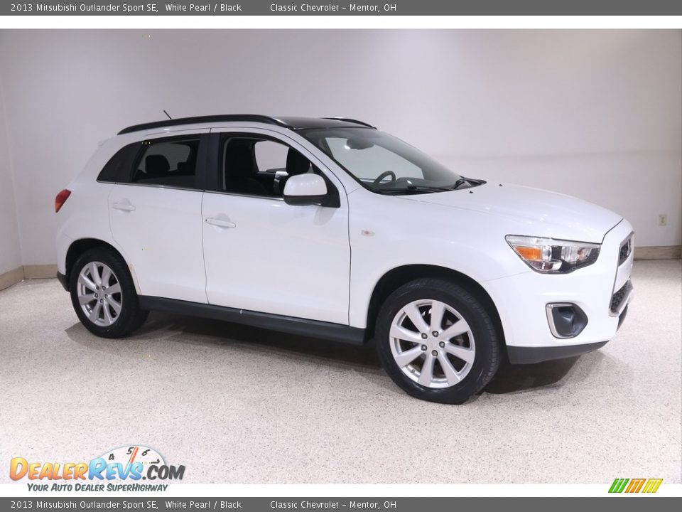 White Pearl 2013 Mitsubishi Outlander Sport SE Photo #1