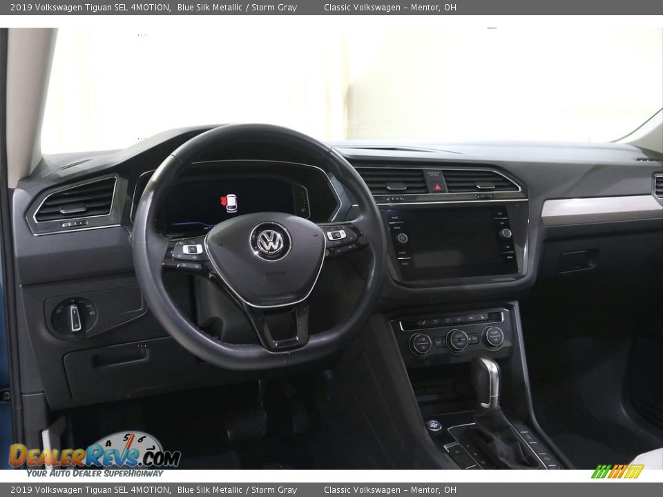 2019 Volkswagen Tiguan SEL 4MOTION Blue Silk Metallic / Storm Gray Photo #6