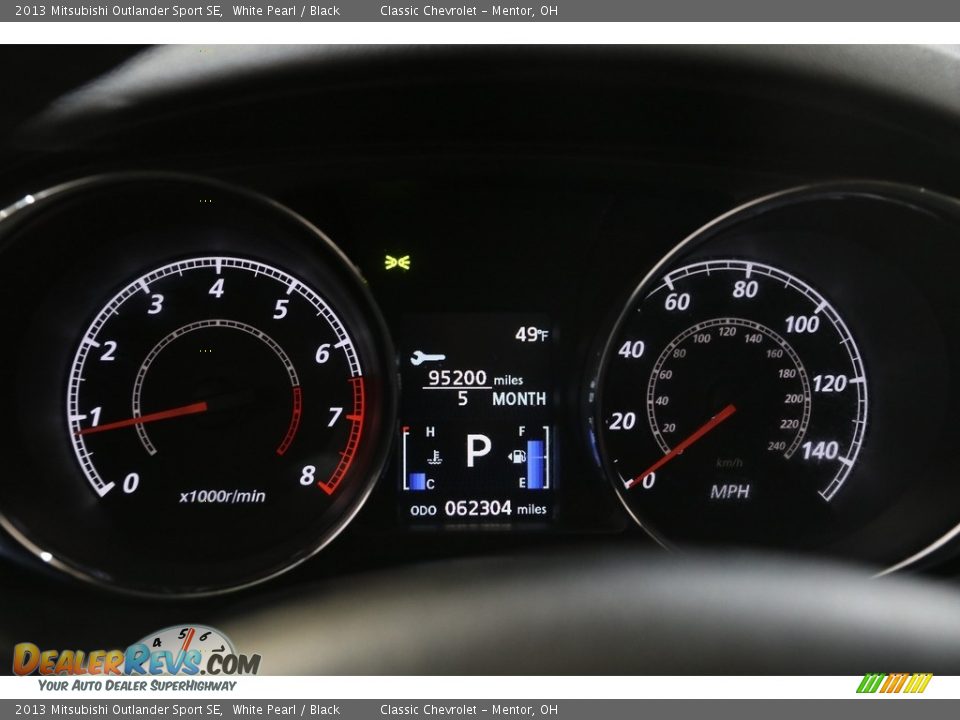 2013 Mitsubishi Outlander Sport SE Gauges Photo #8