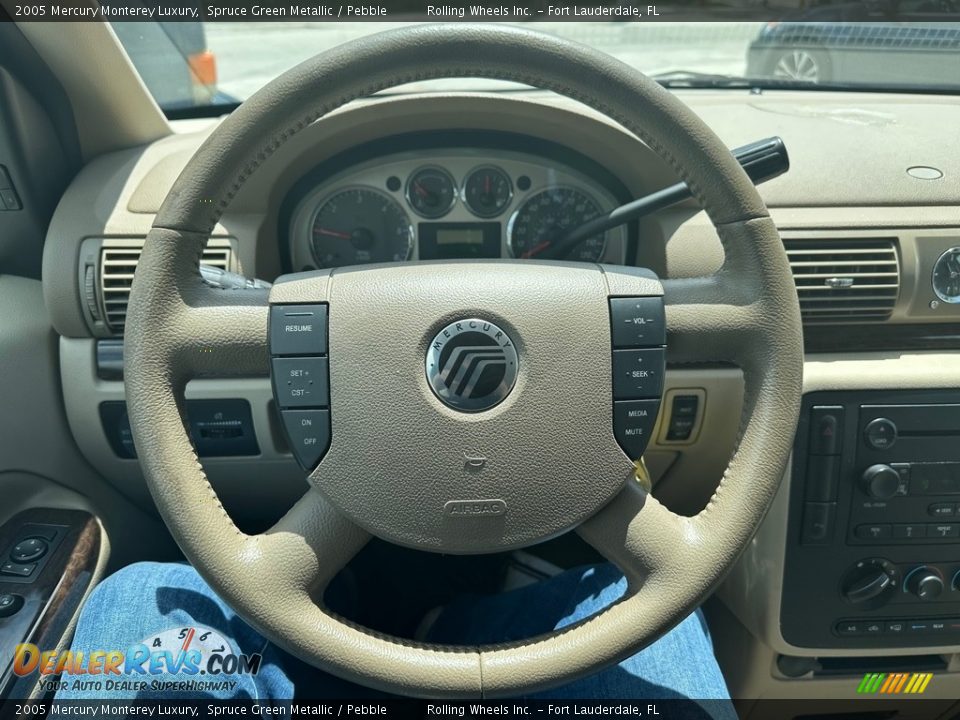 2005 Mercury Monterey Luxury Spruce Green Metallic / Pebble Photo #9