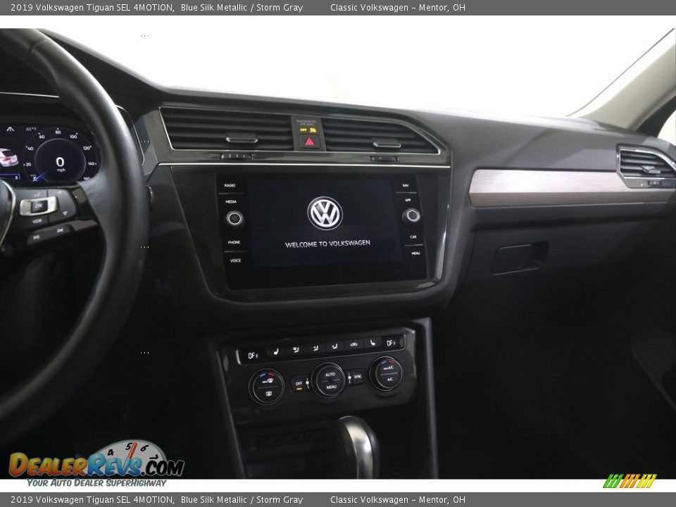 2019 Volkswagen Tiguan SEL 4MOTION Blue Silk Metallic / Storm Gray Photo #9