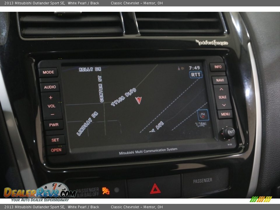 Navigation of 2013 Mitsubishi Outlander Sport SE Photo #12