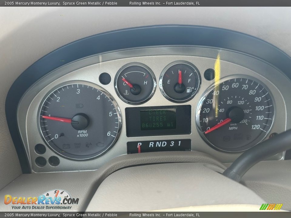 2005 Mercury Monterey Luxury Gauges Photo #12