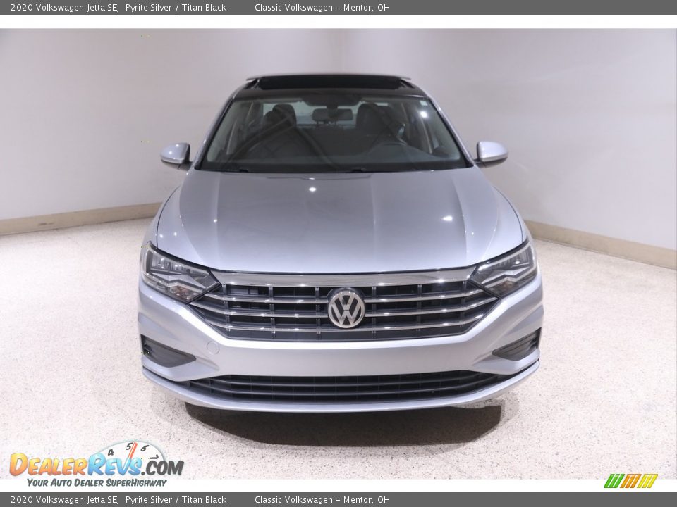 2020 Volkswagen Jetta SE Pyrite Silver / Titan Black Photo #2