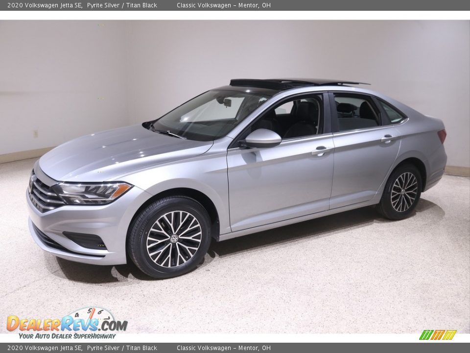 2020 Volkswagen Jetta SE Pyrite Silver / Titan Black Photo #3