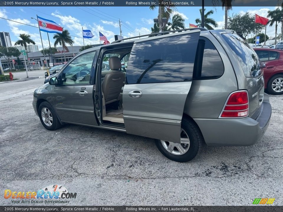 2005 Mercury Monterey Luxury Spruce Green Metallic / Pebble Photo #36