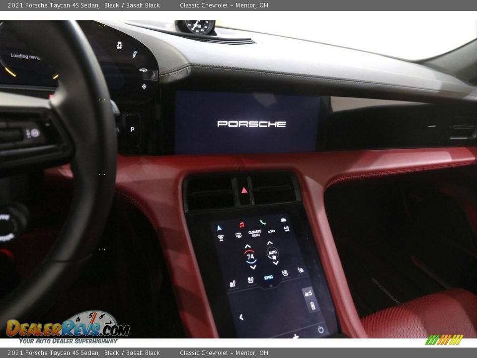 Controls of 2021 Porsche Taycan 4S Sedan Photo #10