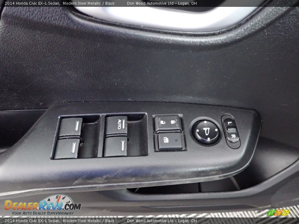 Door Panel of 2014 Honda Civic EX-L Sedan Photo #14