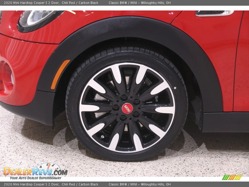 2020 Mini Hardtop Cooper S 2 Door Chili Red / Carbon Black Photo #21